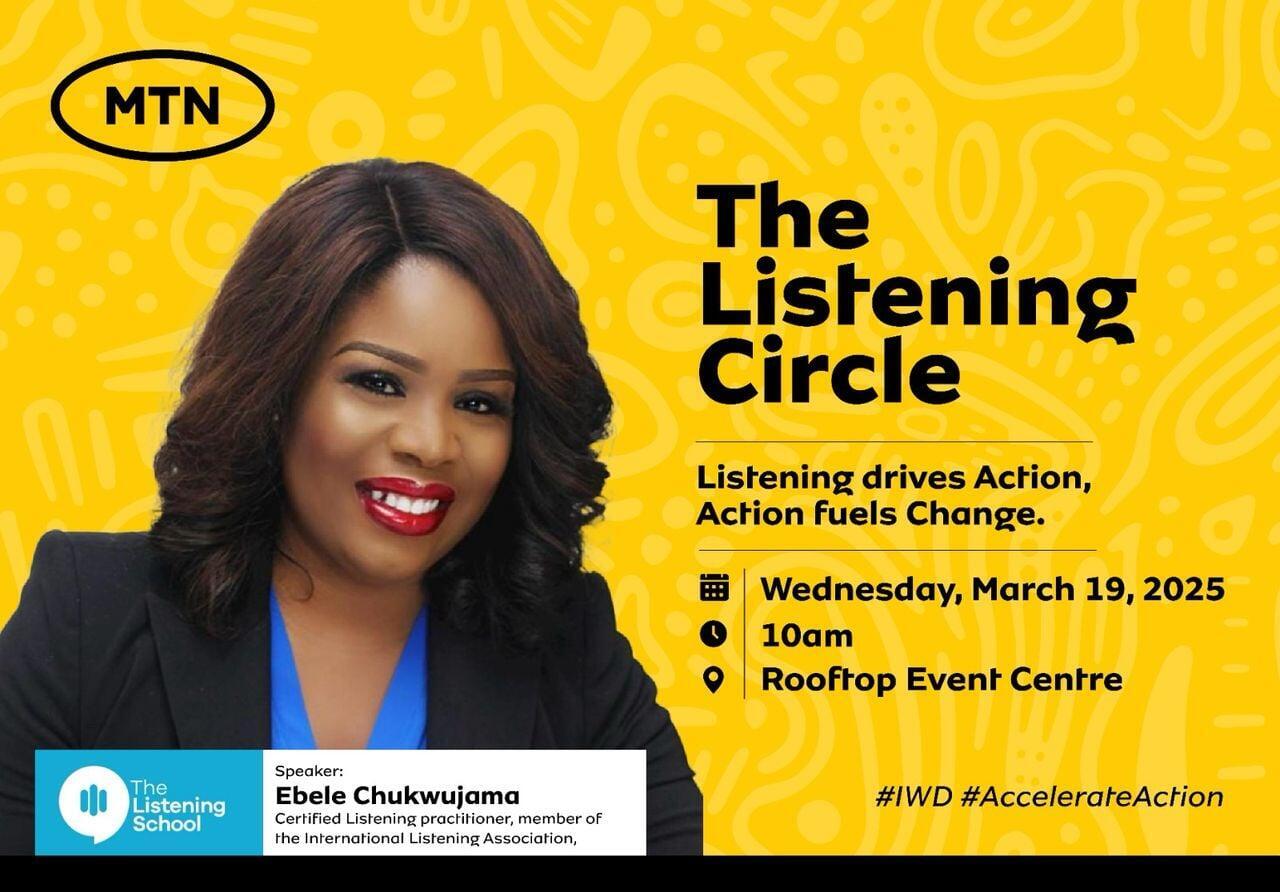 Listening drives action, action fuels change: The Listening School partners with MTN for a transformative Listening Circle